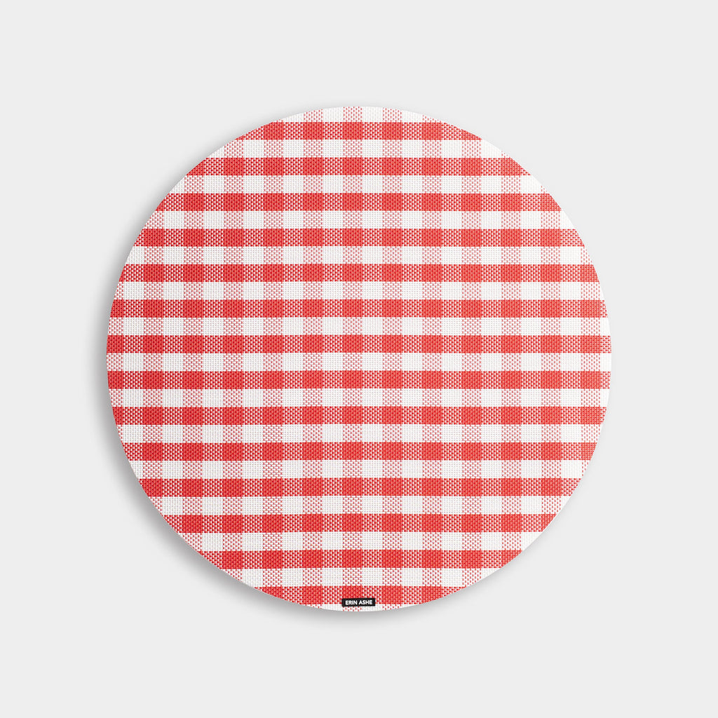 Tight Weave Vinyl Placemats - Round (Qty 10)