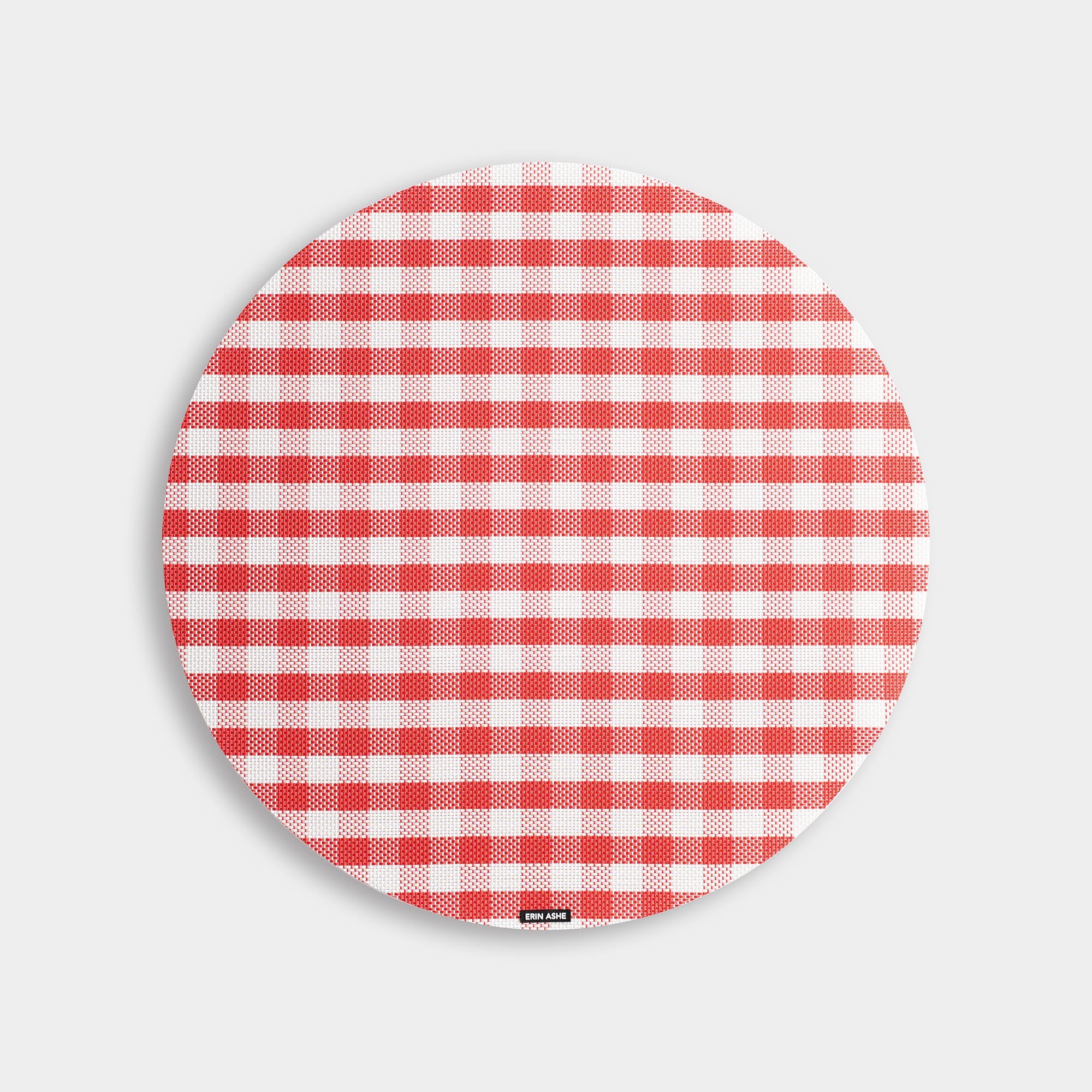Tight Weave Vinyl Placemats - Round
