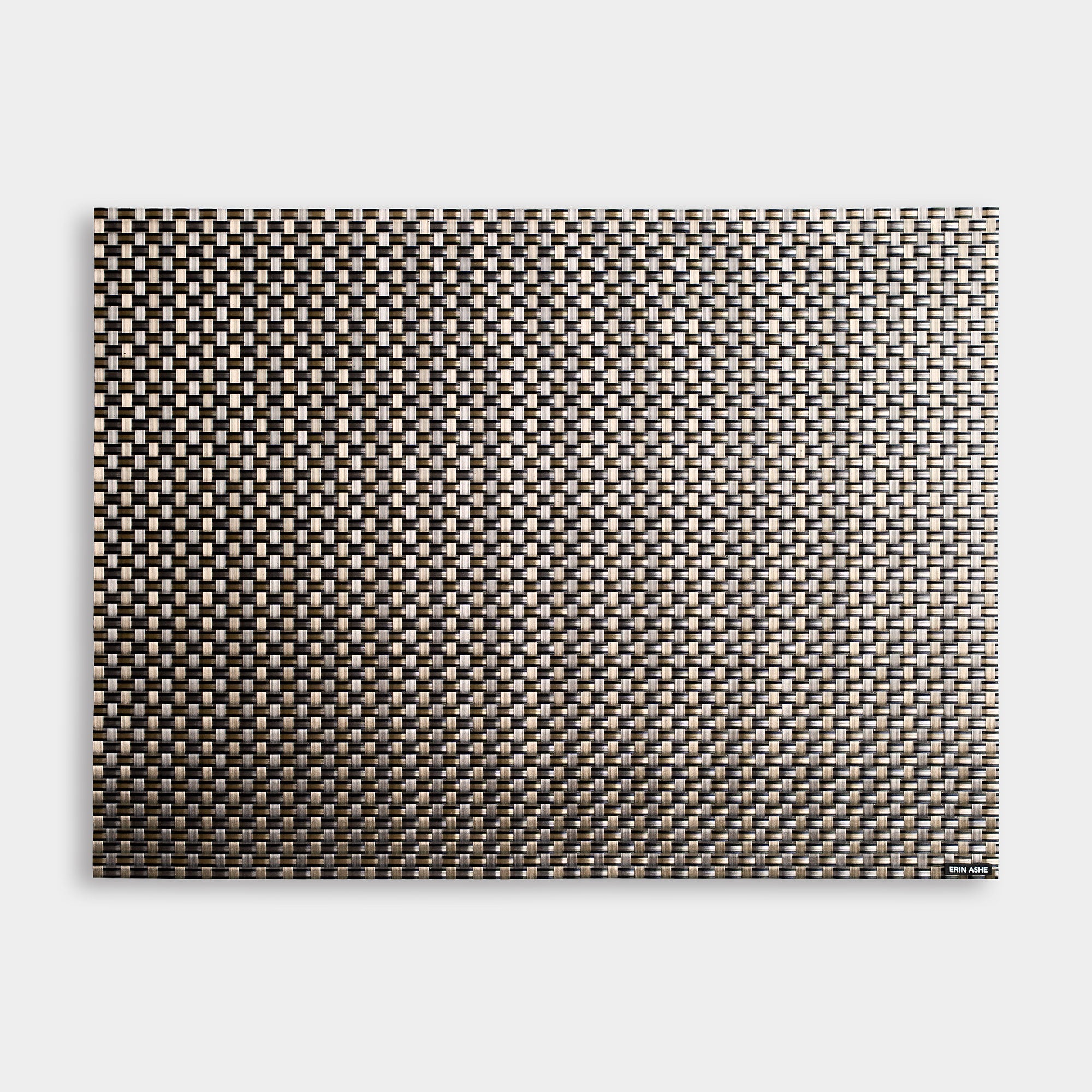 Large Weave Vinyl Placemats - Rectangular