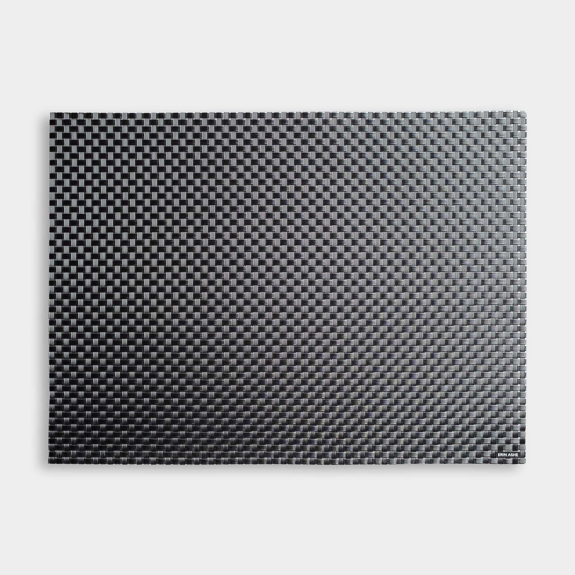 Large Weave Vinyl Placemats - Rectangular