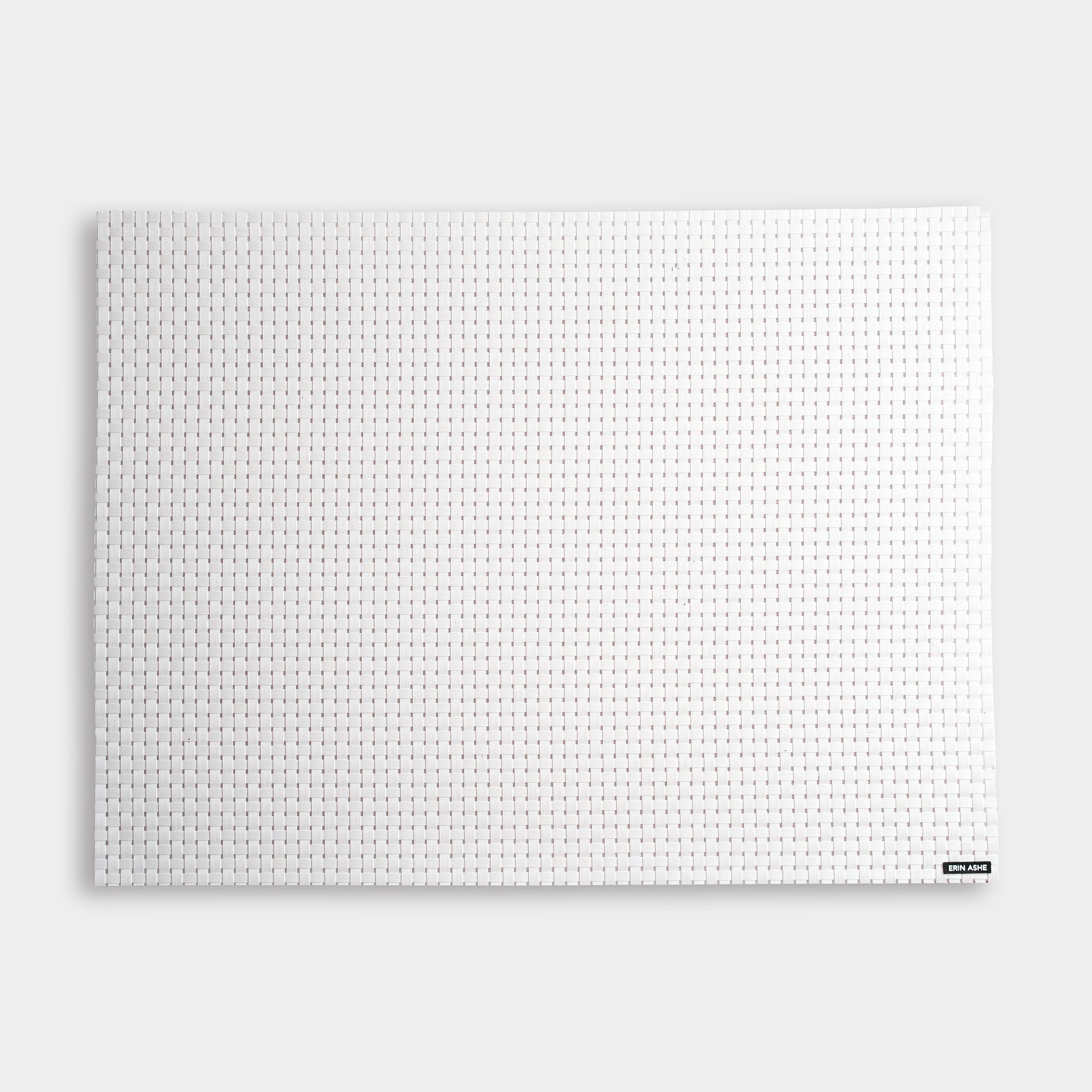 Large Weave Vinyl Placemats - Rectangular